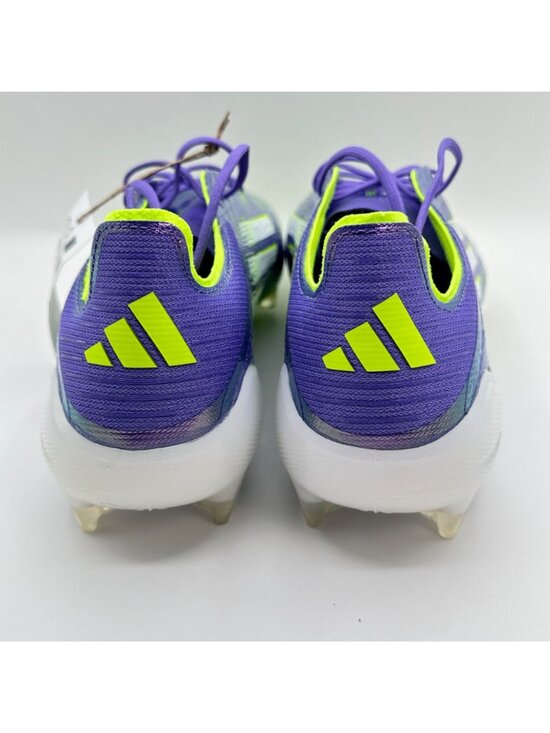 Men’s Adidas F50 Elite FG Firm Ground Soccer Cleats Purple Green Sz 9 JH7615 NEW main image 7
